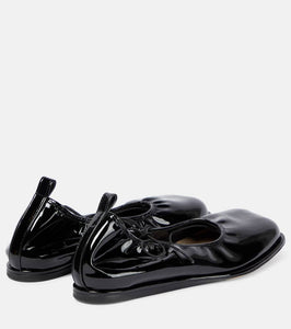 Simone Rocha Patent leather ballet flats