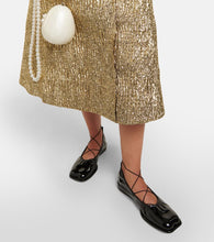 Simone Rocha Patent leather ballet flats