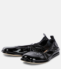 Simone Rocha Patent leather ballet flats