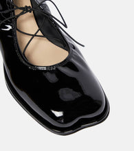 Simone Rocha Patent leather ballet flats