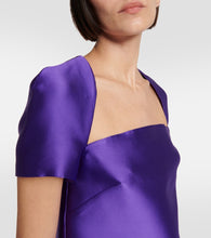 Valentino Duchesse satin minidress