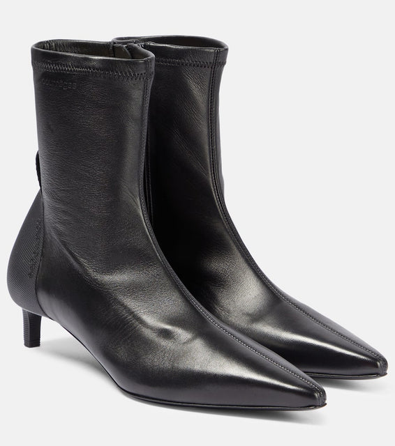 Courr√É¬®ges Scuba leather ankle boots