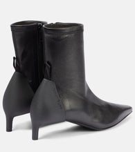 Courr√É¬®ges Scuba leather ankle boots