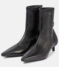 Courr√É¬®ges Scuba leather ankle boots