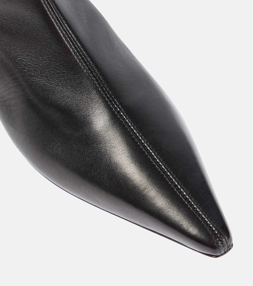 Courr√É¬®ges Scuba leather ankle boots