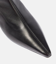 Courr√É¬®ges Scuba leather ankle boots