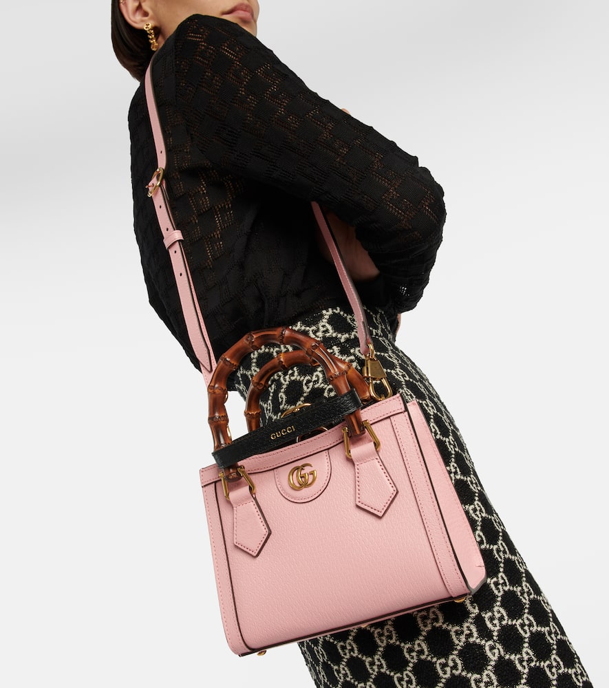 Gucci Gucci Diana Mini leather tote bag