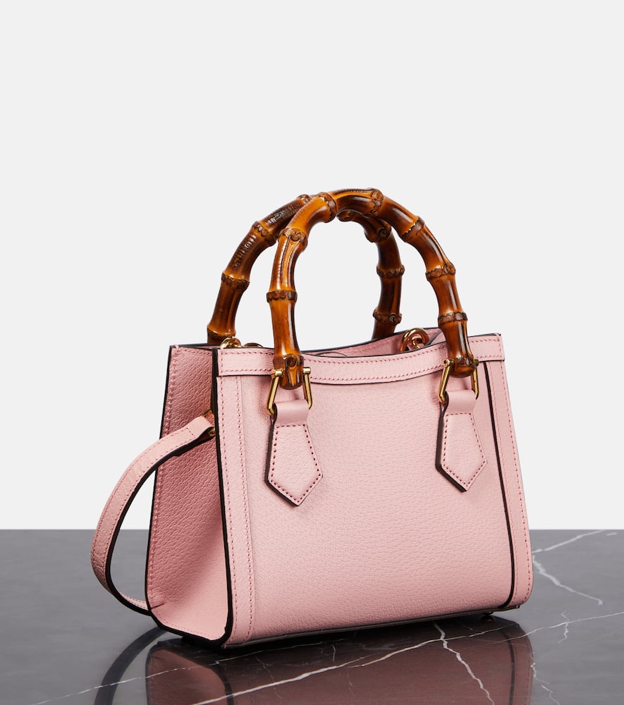 Gucci Gucci Diana Mini leather tote bag