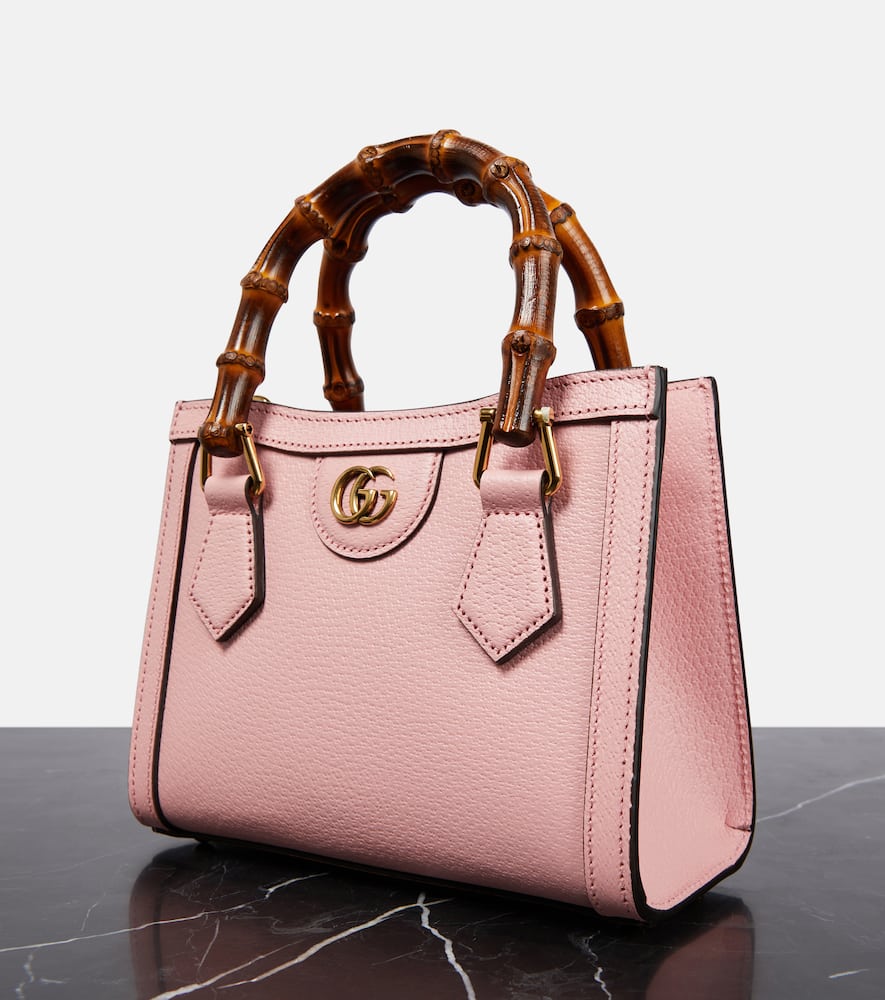 Gucci Gucci Diana Mini leather tote bag