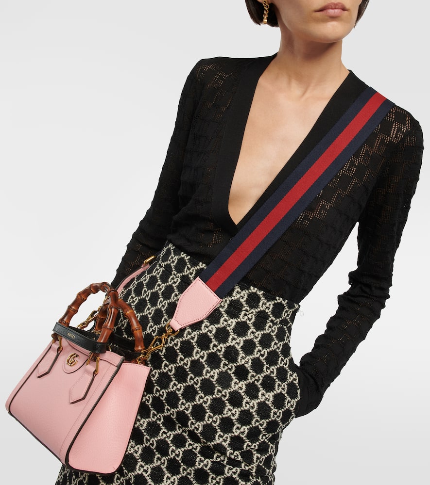 Gucci Gucci Diana Mini leather tote bag