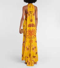 Johanna Ortiz Printed silk georgette maxi dress