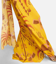 Johanna Ortiz Printed silk georgette maxi dress