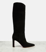 Christian Louboutin Supra Botta 85 suede knee-high boots