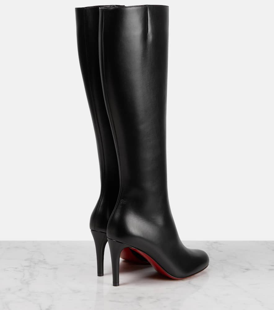 Christian Louboutin Pumppie Botta leather knee-high boots