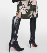 Christian Louboutin Pumppie Botta leather knee-high boots