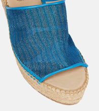 Missoni Mare Jacquard wedge mules
