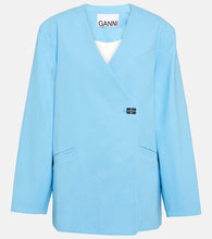 Ganni Cotton blazer - Ganni 棉质西装外套