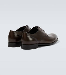 Zegna Siena Flex leather Derby shoes