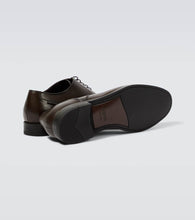 Zegna Siena Flex leather Derby shoes