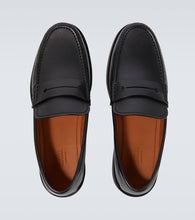 Zegna X-Lite leather loafers