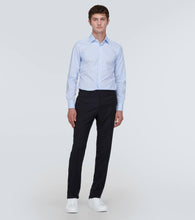 Kiton Stitched leather sneakers