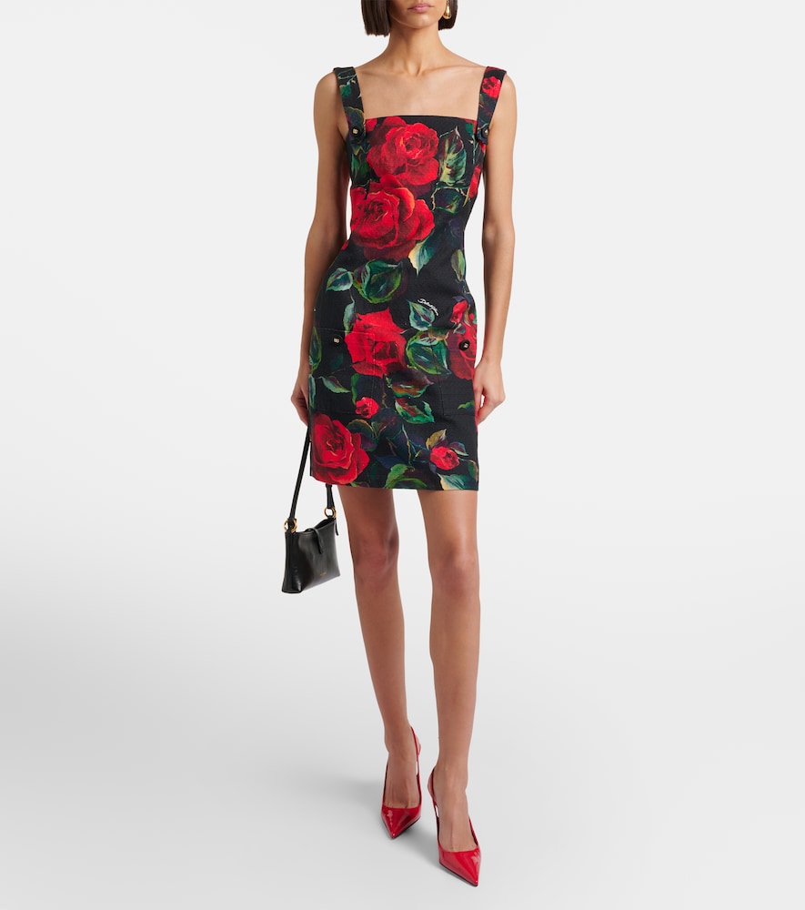 Dolce&Gabbana DG patent leather slingback pumps