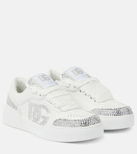 Dolce&Gabbana New Roma embellished leather sneakers
