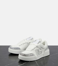 Dolce&Gabbana New Roma embellished leather sneakers