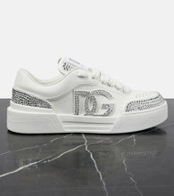 Dolce&Gabbana New Roma embellished leather sneakers