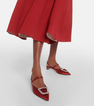 Emilia Wickstead Katrina embellished satin pumps