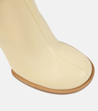 Jacquemus Les Bottines Rond Carr√É¬© leather ankle boots