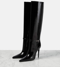 Saint Laurent Vendome 110 leather knee-high boots