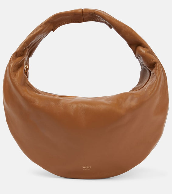 Khaite Olivia Medium leather shoulder bag. Shop Khaite Shoulder Bags for women now.