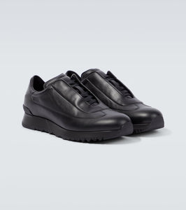 John Lobb River leather sneakers