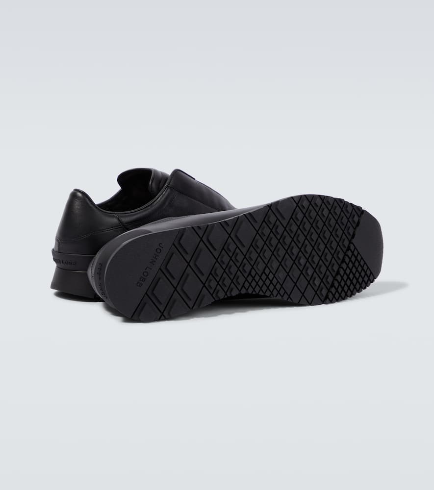 John Lobb River leather sneakers