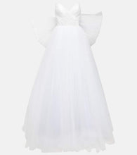Rasario Bridal Greta off-shoulder silk gown