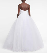Rasario Bridal Greta off-shoulder silk gown