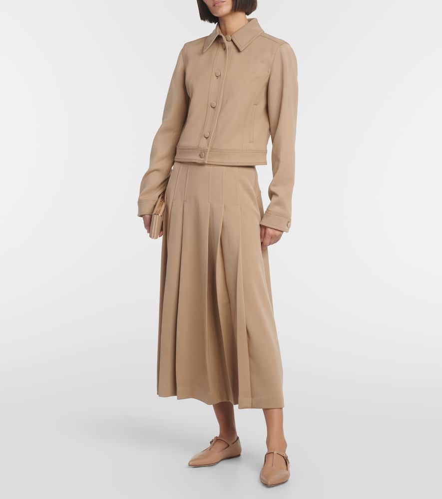 Gabriela Hearst Lola leather ballet flats