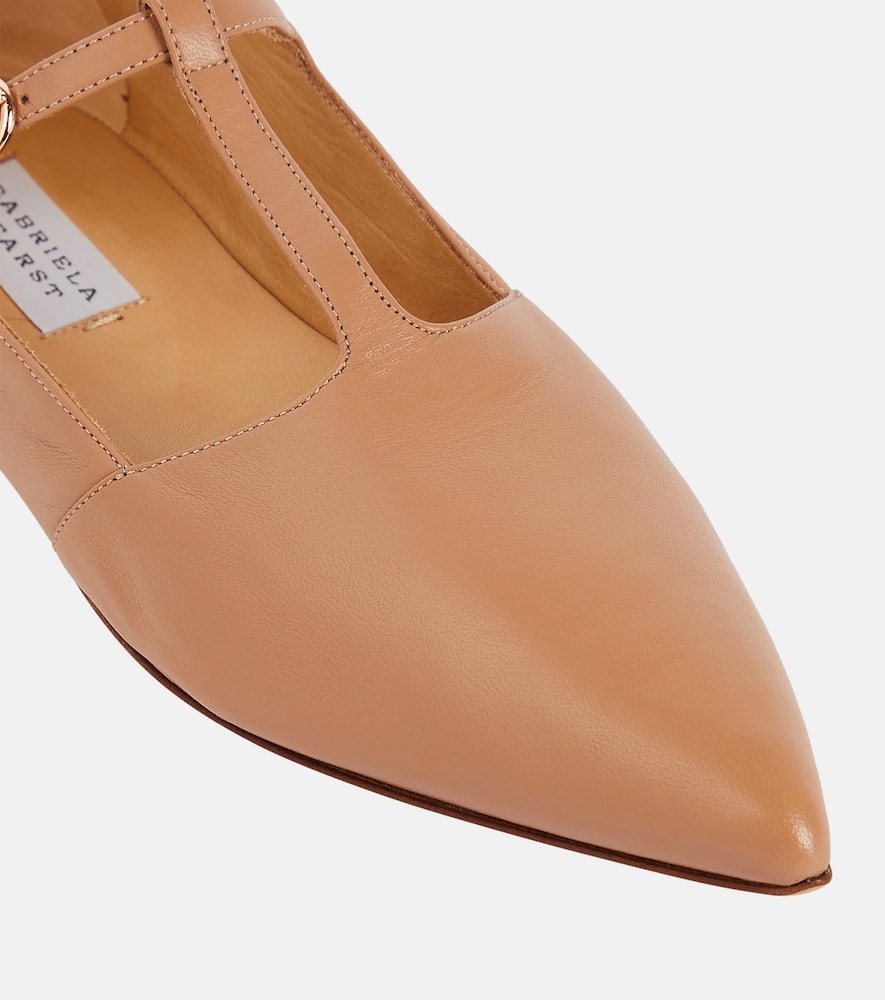 Gabriela Hearst Lola leather ballet flats