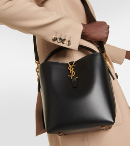 Saint Laurent Le 37 Small leather bucket bag