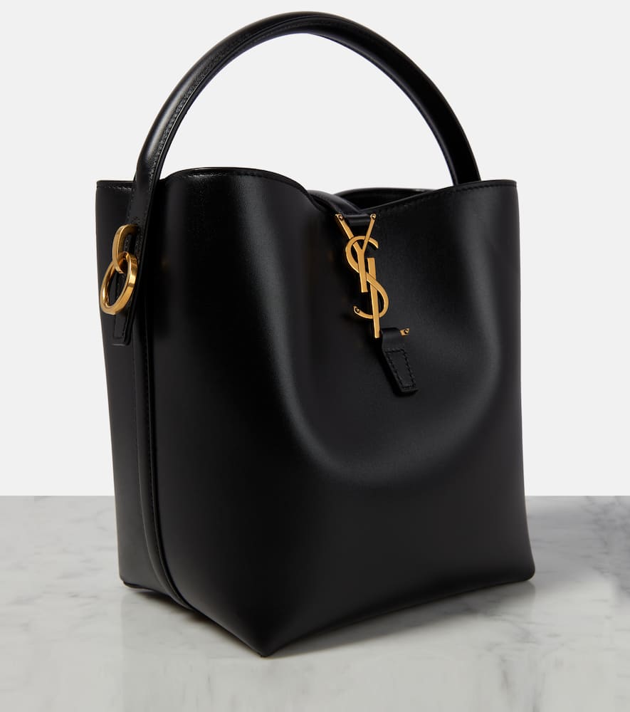 Saint Laurent Le 37 Small leather bucket bag