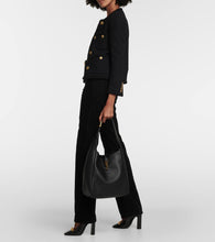 Saint Laurent Le 5 √É¬† 7 Large leather tote bag