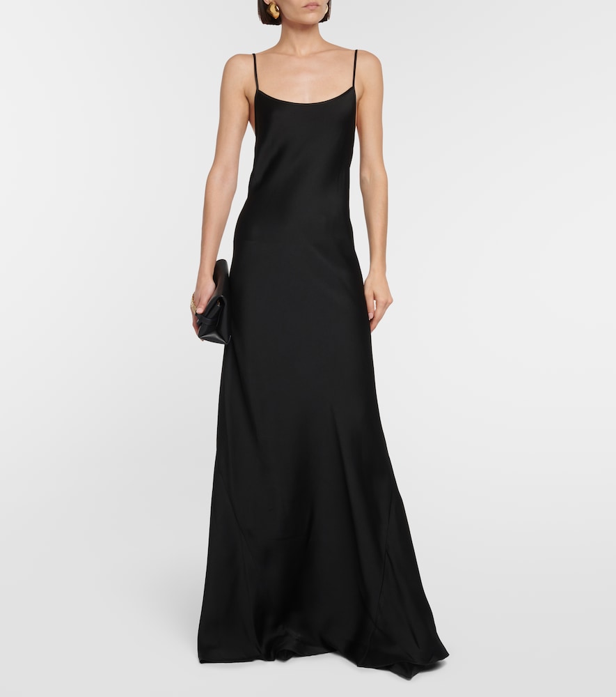 Victoria Beckham Satin slip dress