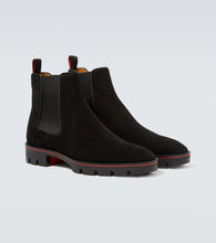 Christian Louboutin Alpinosol suede Chelsea boots