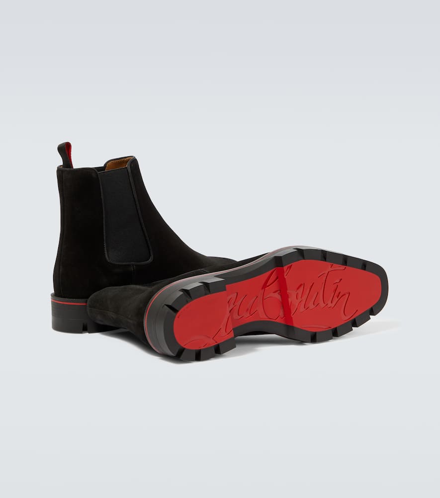 Christian Louboutin Alpinosol suede Chelsea boots
