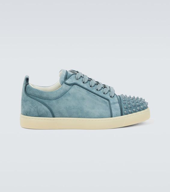 Christian Louboutin Louis Junior Spikes suede sneakers