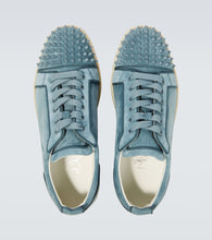 Christian Louboutin Louis Junior Spikes suede sneakers