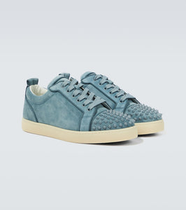 Christian Louboutin Louis Junior Spikes suede sneakers
