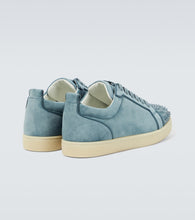 Christian Louboutin Louis Junior Spikes suede sneakers