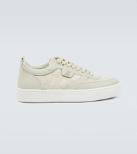 Christian Louboutin Happyrui leather-trimmed sneakers